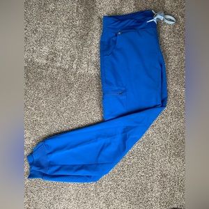 FIGS Royal Blue Zamora Joggers excellent used condition Medium